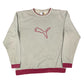 Vintage Puma 2000s Sweatshirt Gray Red - L