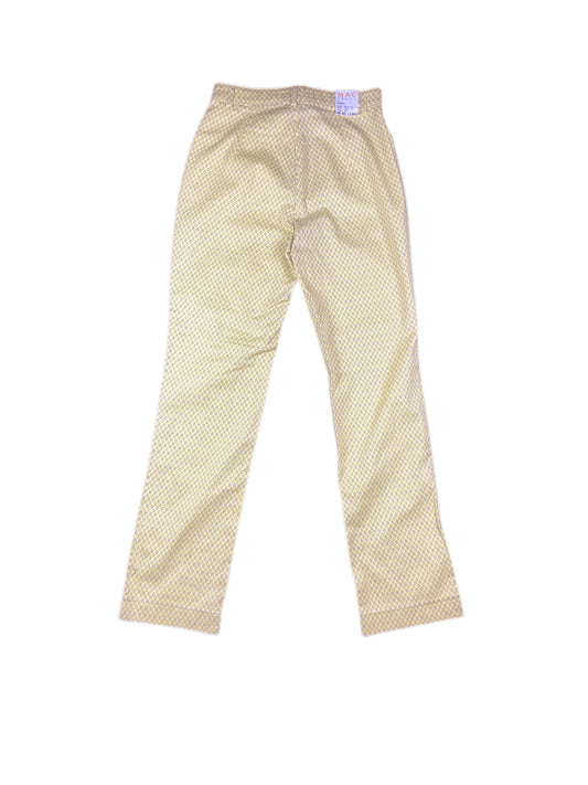 Vintage MAC Cloth Pants Yellow - S