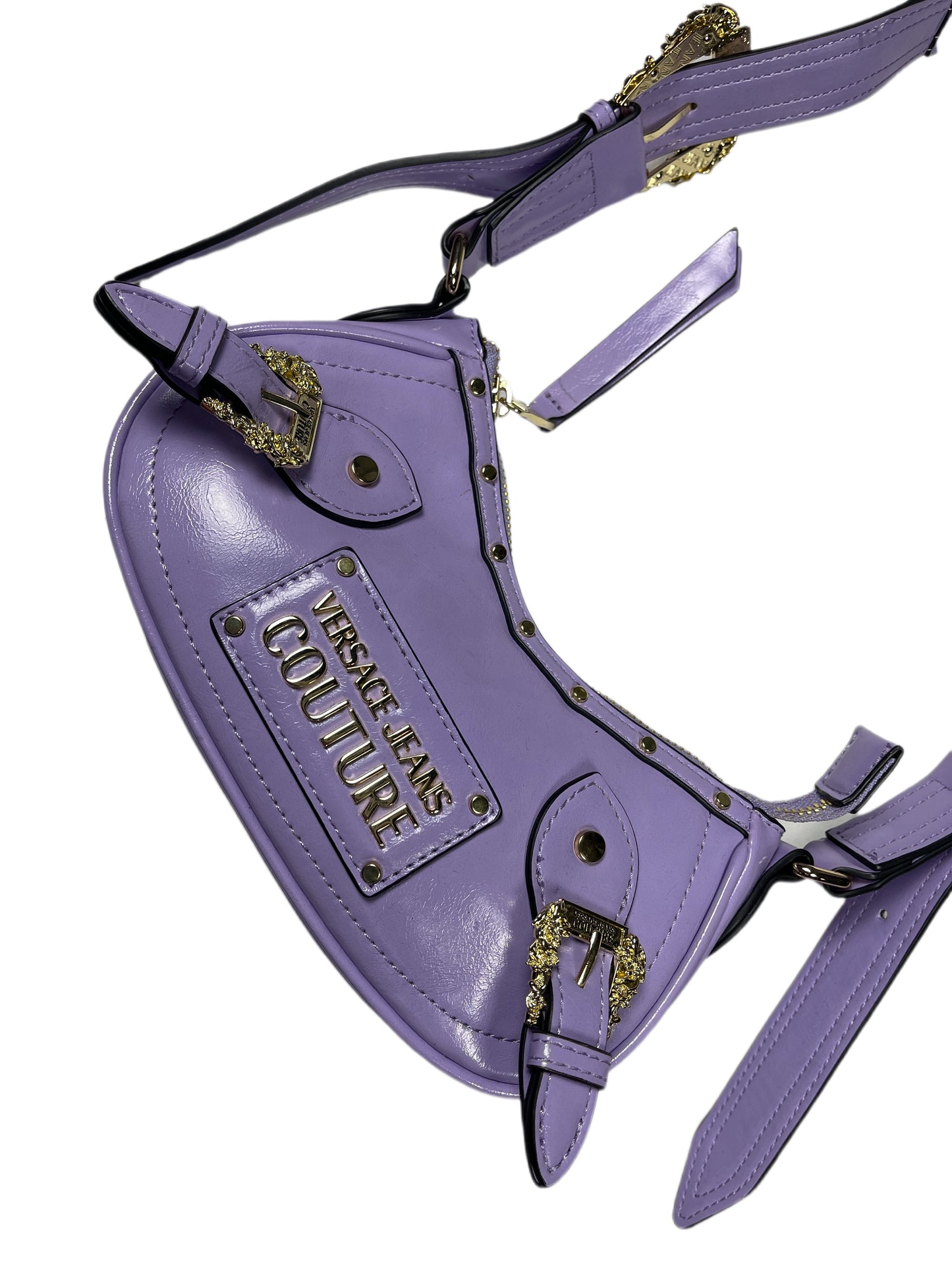 Versace Jeans Shoulder Bag Purple Lilac