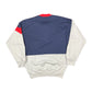 Vintage 80s Adidas Button Sweatshirt Navy Gray - M/L