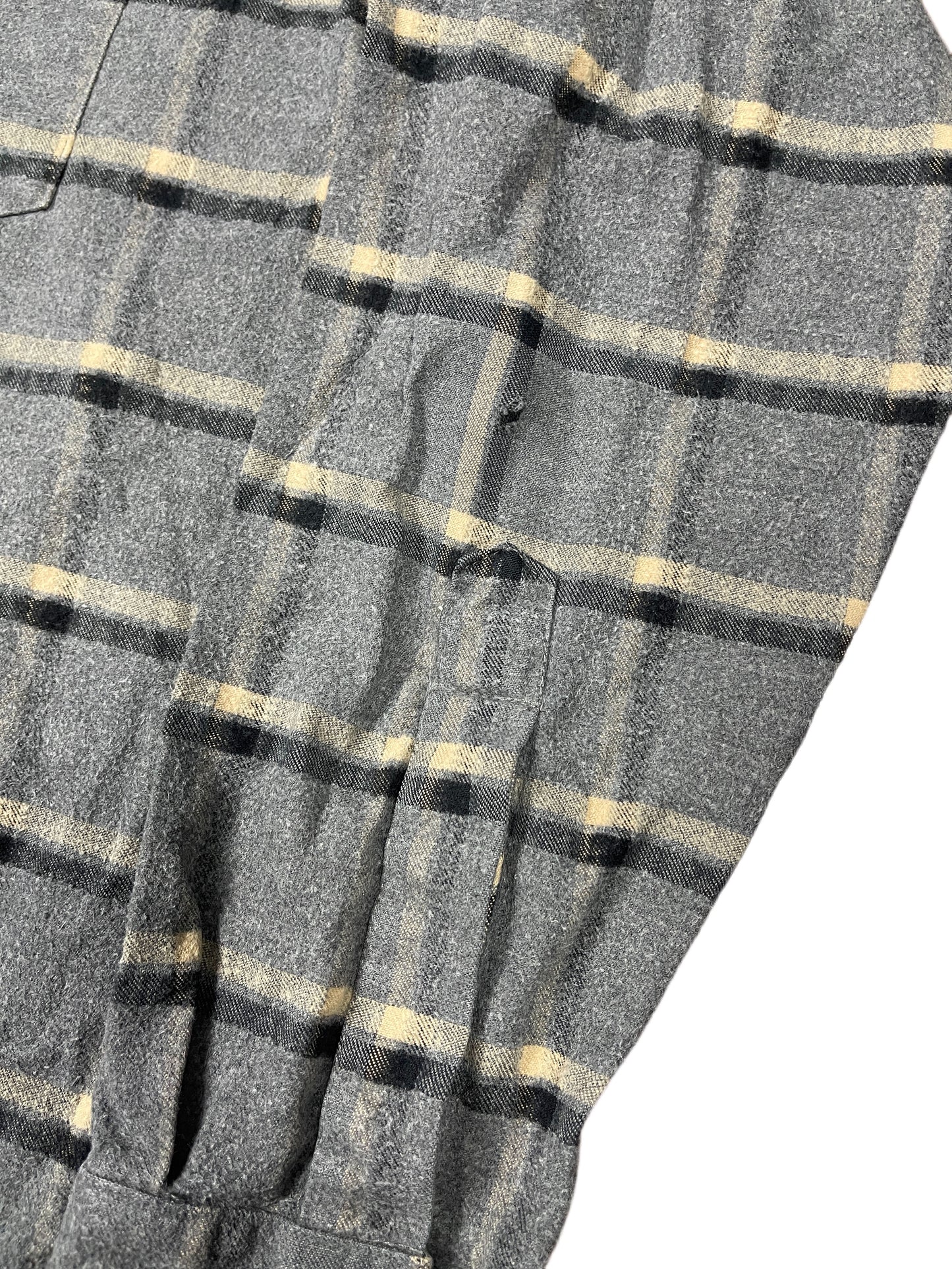 Drole De Monsieur Thin Half Zip Jacket Gray - M