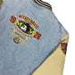 Vintage Disney Mickey Mouse 1990s Denim Collage Jacket Beige Blue - M