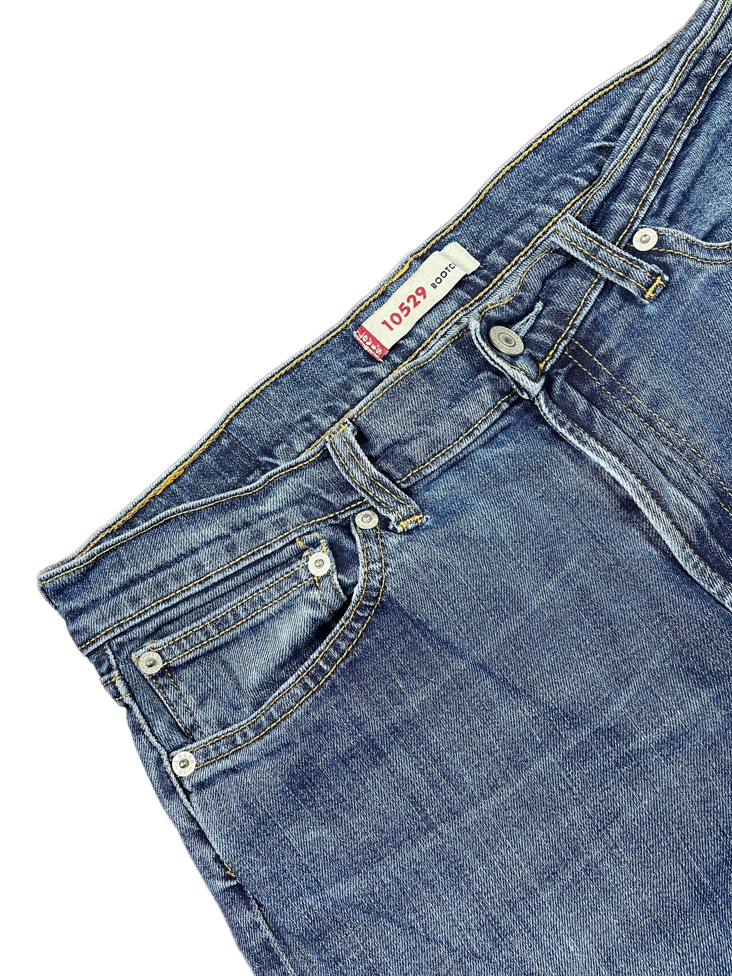 Y2k Levi's 10529 Bootcut Denim Pants Blue - XXL