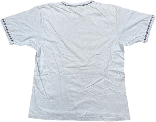 Vintage Nike T-Shirt Baby Blue Cotton 00s M