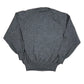 VIntage Yves Saint Laurent Knitted New Wool Sweatshirt Gray Black - XXL