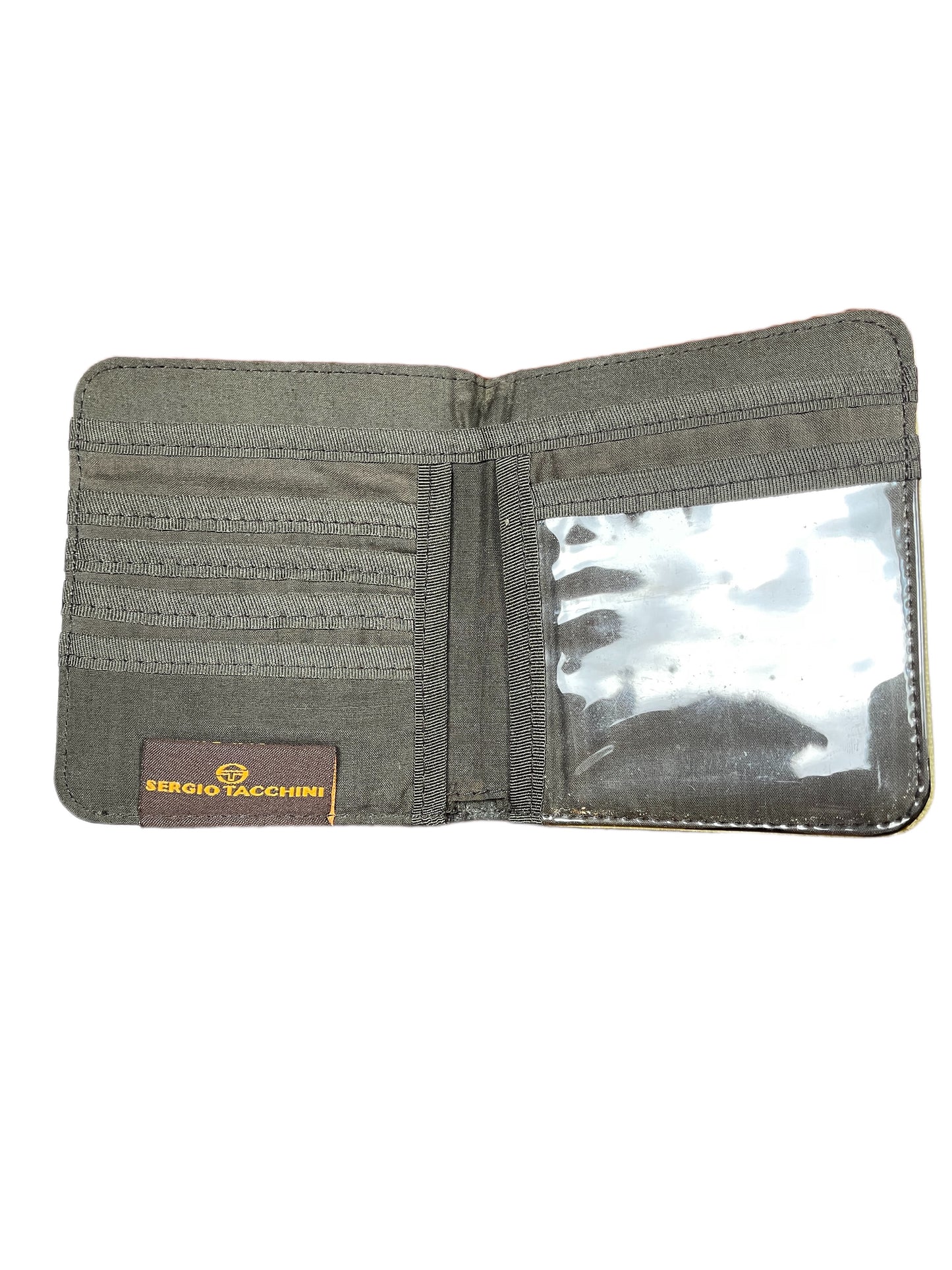 Y2k Sergio Tacchini Wallet Beige