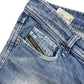 Y2k Diesel Distressed Skinny Denim Pants Blue - XS