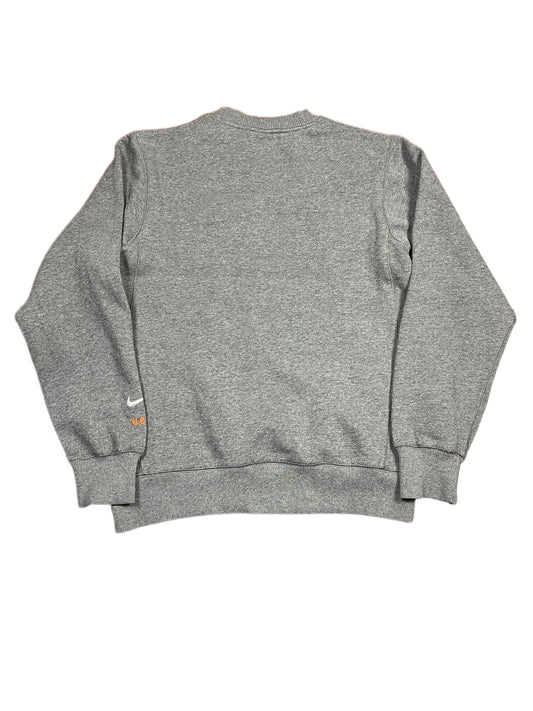 Vintage 2000s Nike Sweatshirt Spellout Gray S
