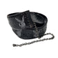 Y2k Playboy Tiles and Chains Belt Black 2004