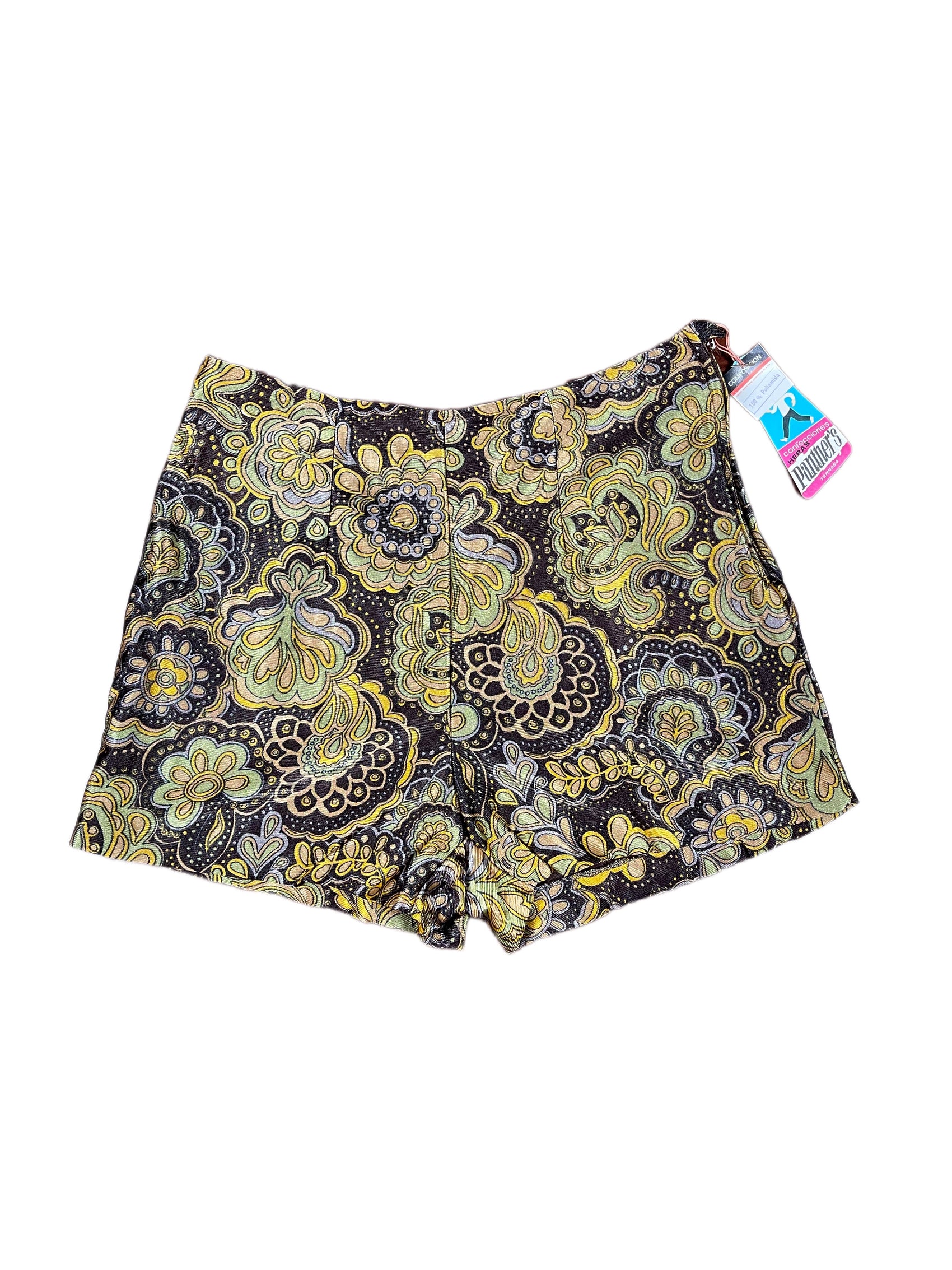 Vintage Shorts Brown Gold - XS
