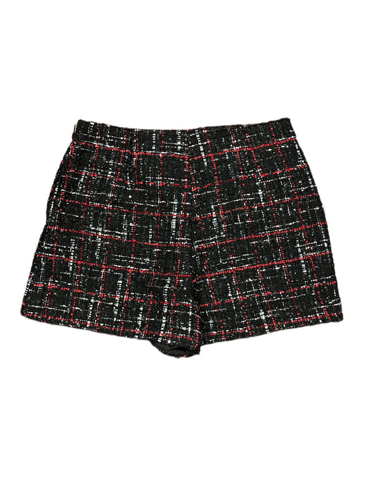 Seven Sisters Skirt Shorts Black Red - XS