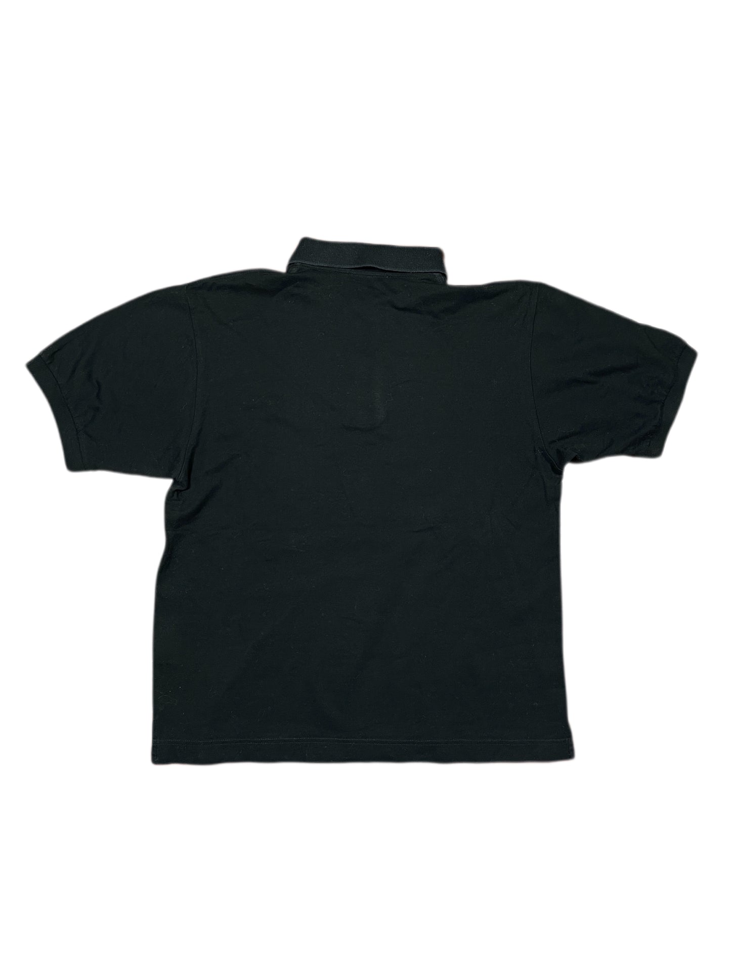 Vintage Sergio Tacchini Piquet Polo Shirt Black - XL