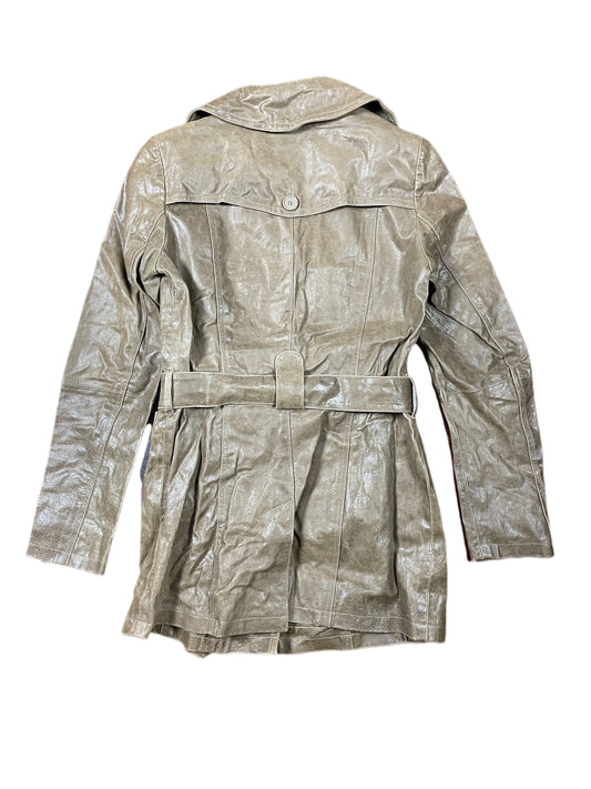 Y2k Heine Heather Coat Brown - XS