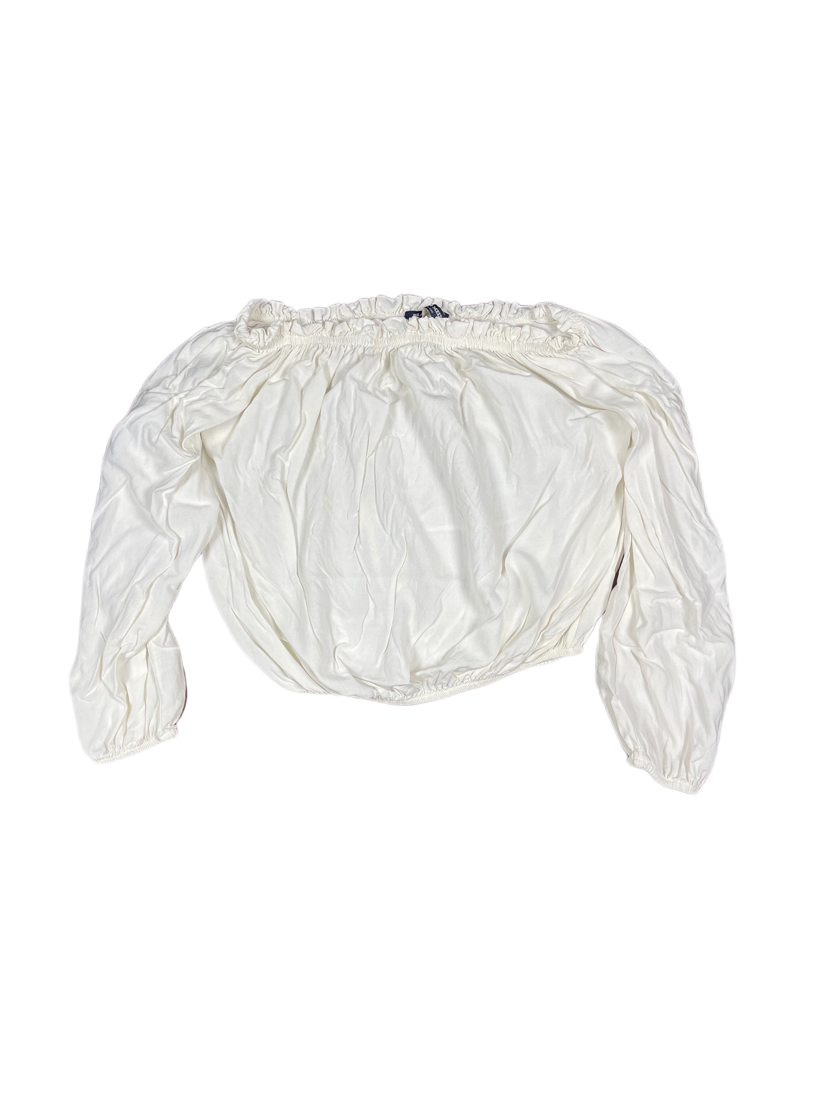Brandy Melville Crop Top White - S
