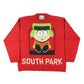Vintage South Park 2001 Chunky Knitted Sweatshirt Red - M
