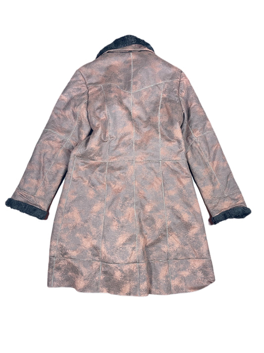 Vintage Abacco Faux Fur Coat Brown - XL