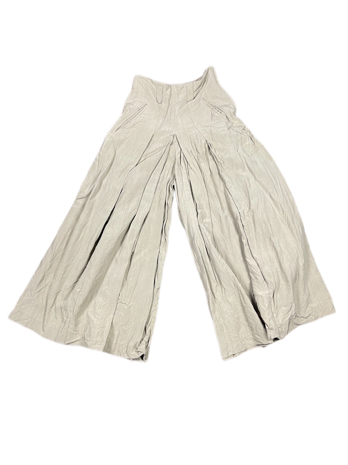 Vintage Caramelo Short Balloon Pants Beige - L
