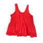 Vintage Sleeveless Top Red - XXL