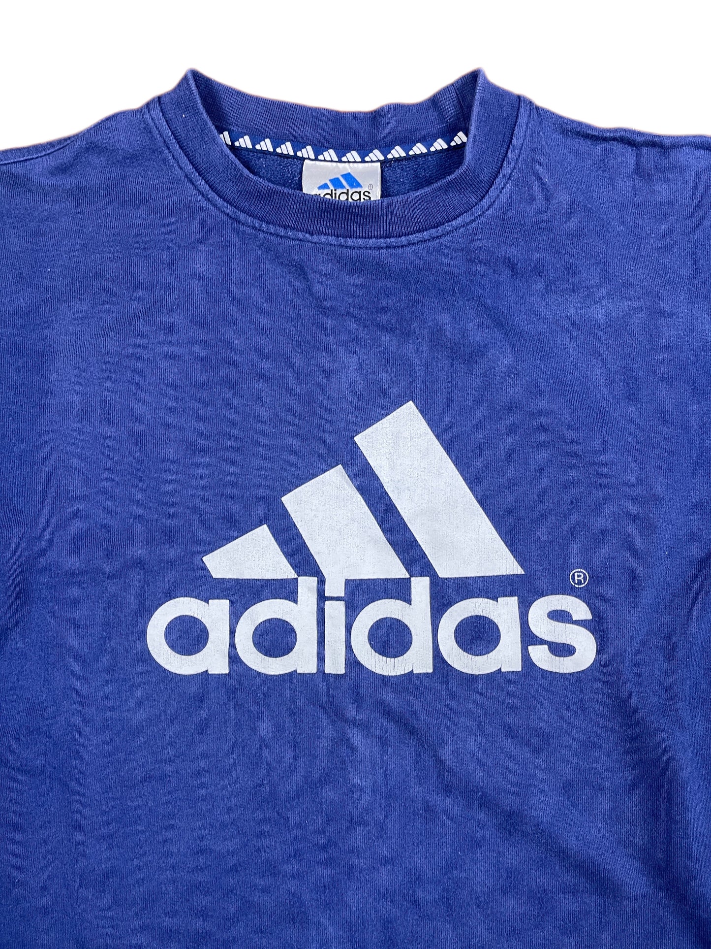 Vintage Adidas Sweatshirt Navy - S/M