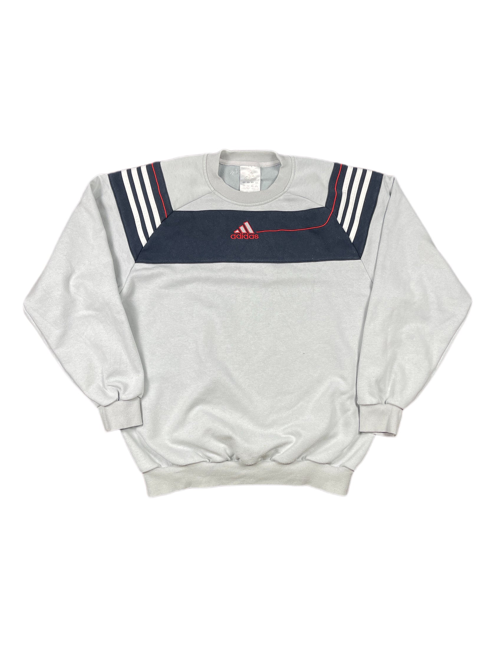 Y2k Adidas 2006 Sweatshirt Gray - M