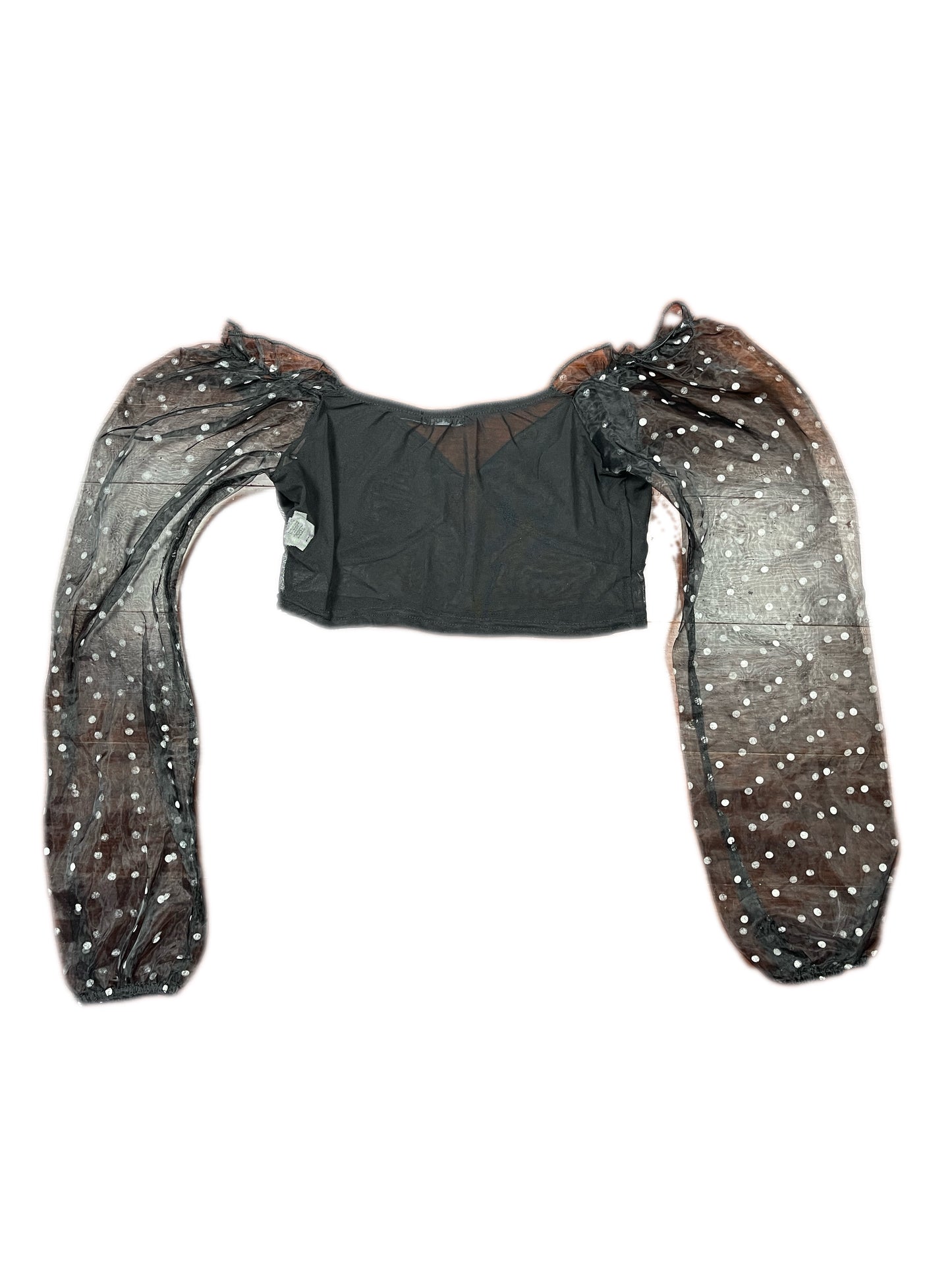 Boohoo Long Sleeve Top Black - S