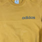 Vintage 2002 Adidas Sweatshirt Yellow Mustard S