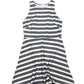 H&M Sleeveless Dress White Black - L