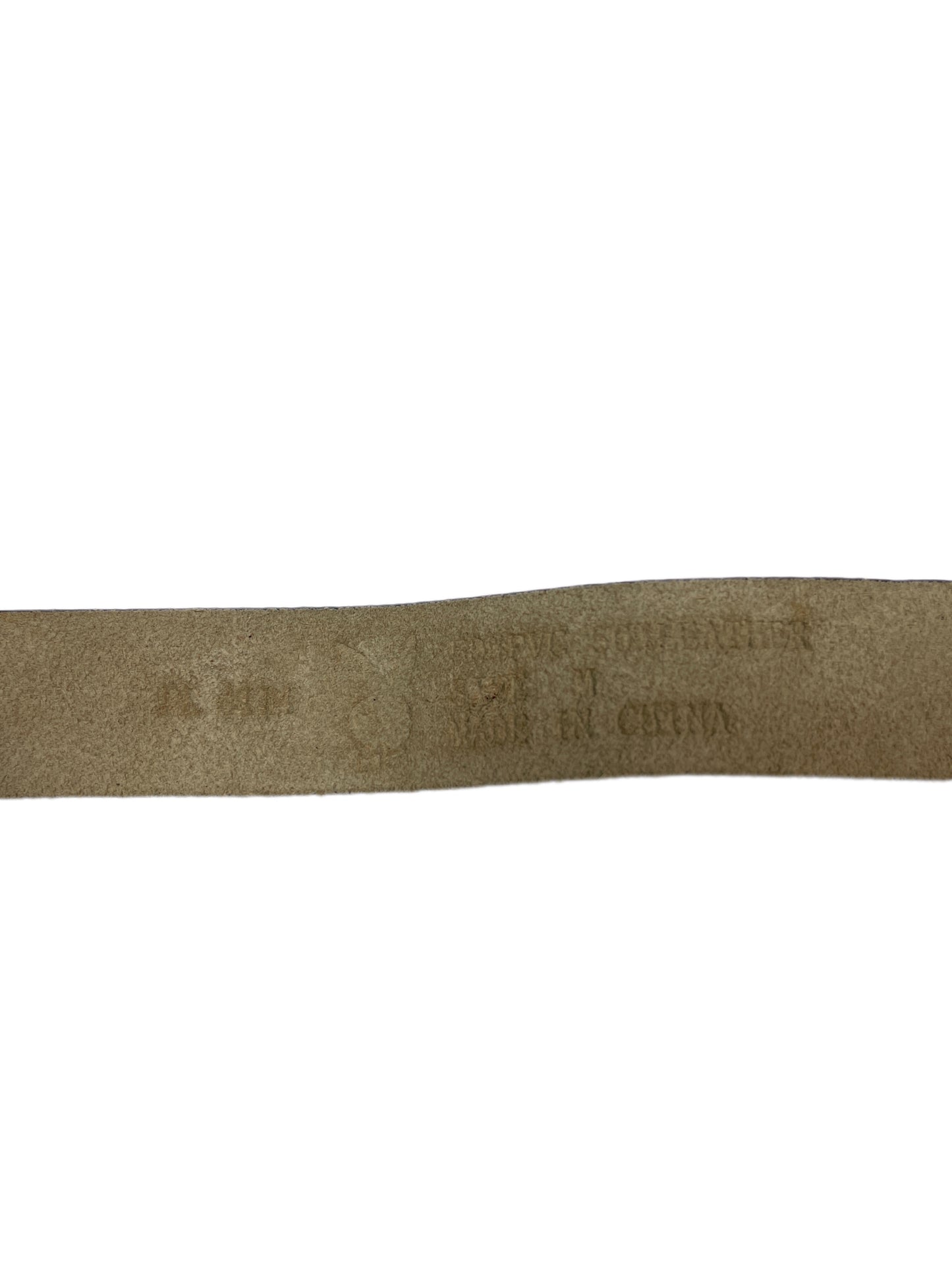 Y2k Playboy Belt Black 2004