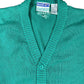 Vintage Reebok Golf Knit Vest Cardigan Green - L