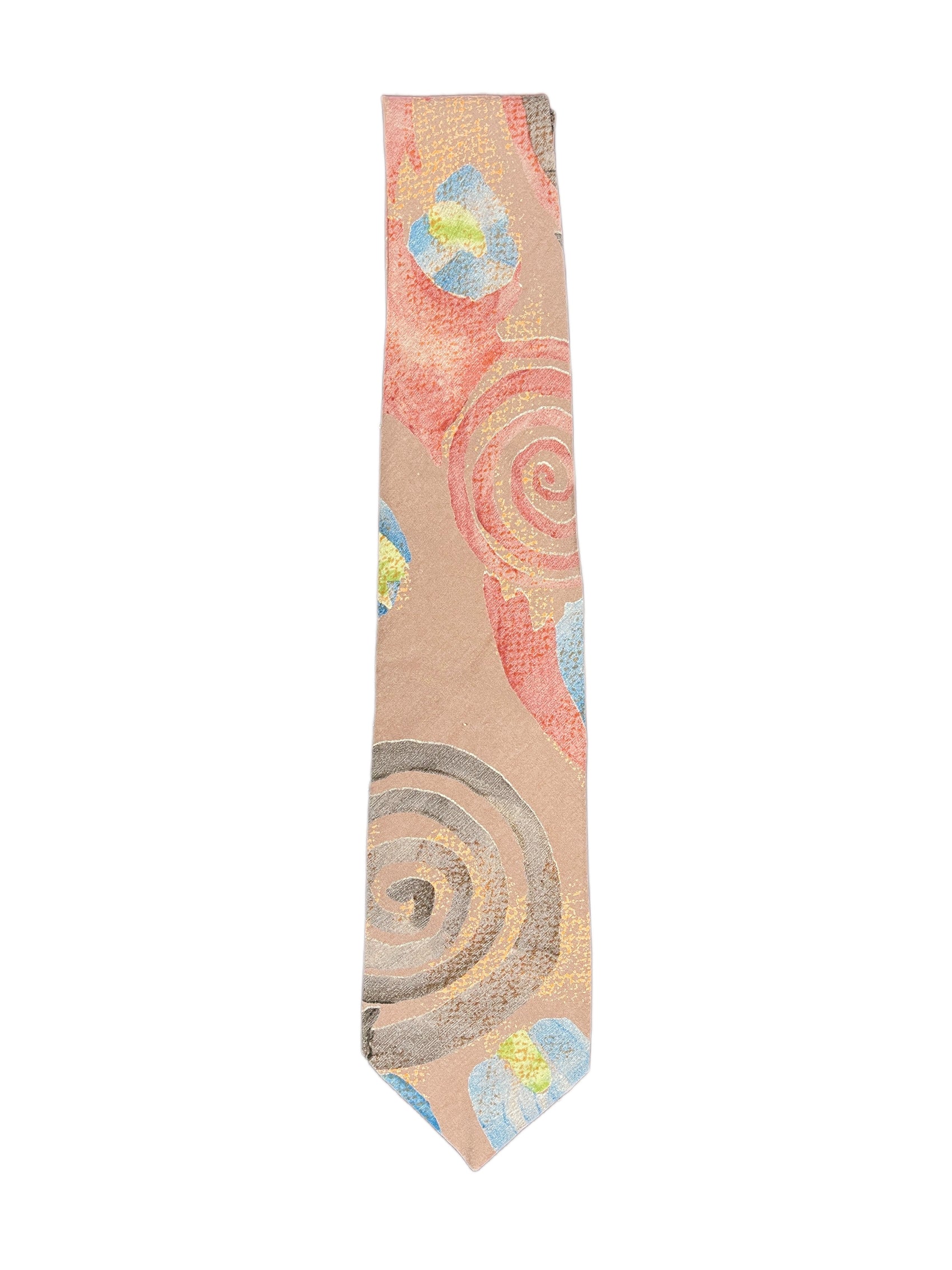 Vintage Adamant Salmon Tie