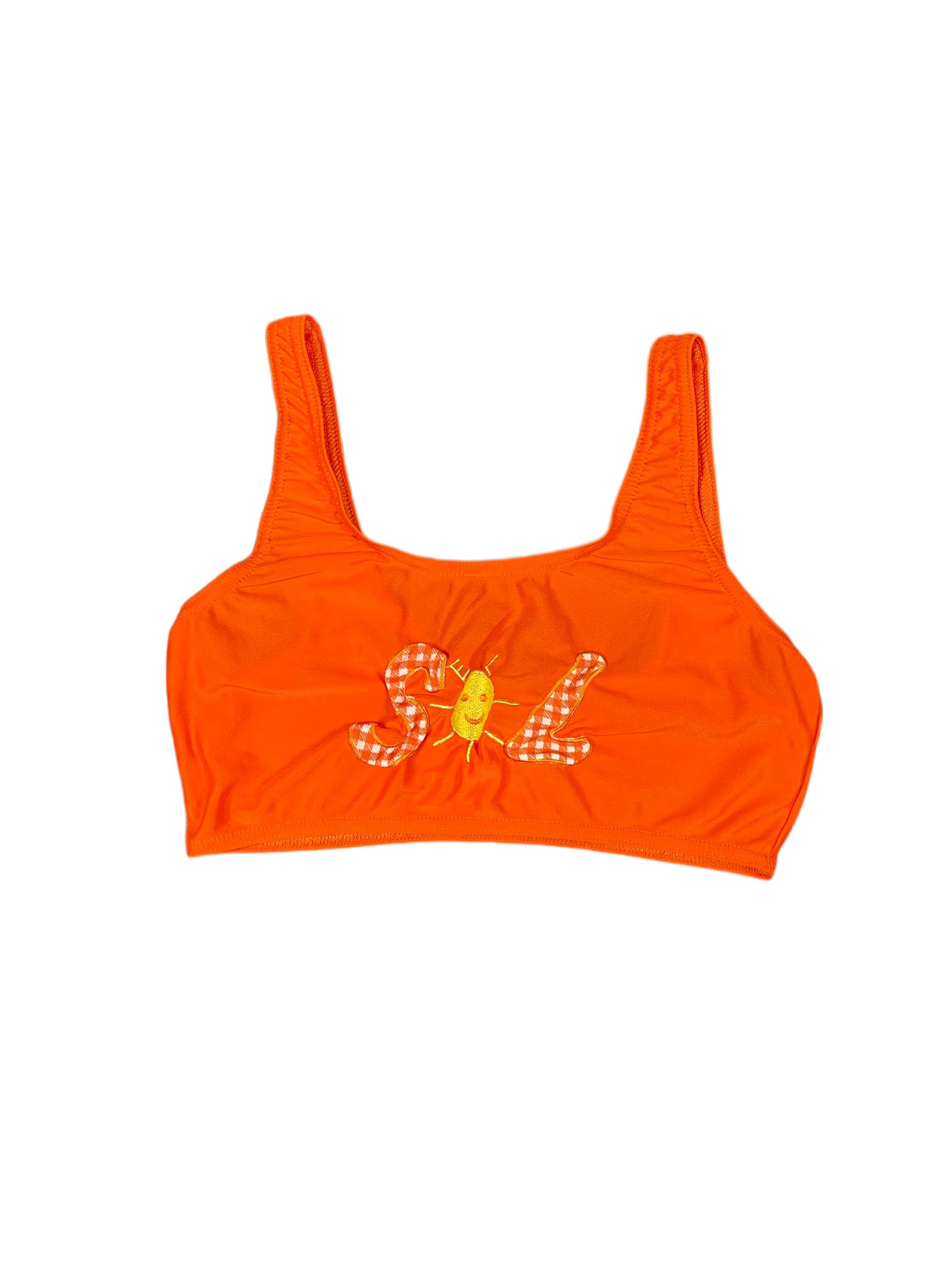 Vintage Sol Sleeveless Top Orange - XS