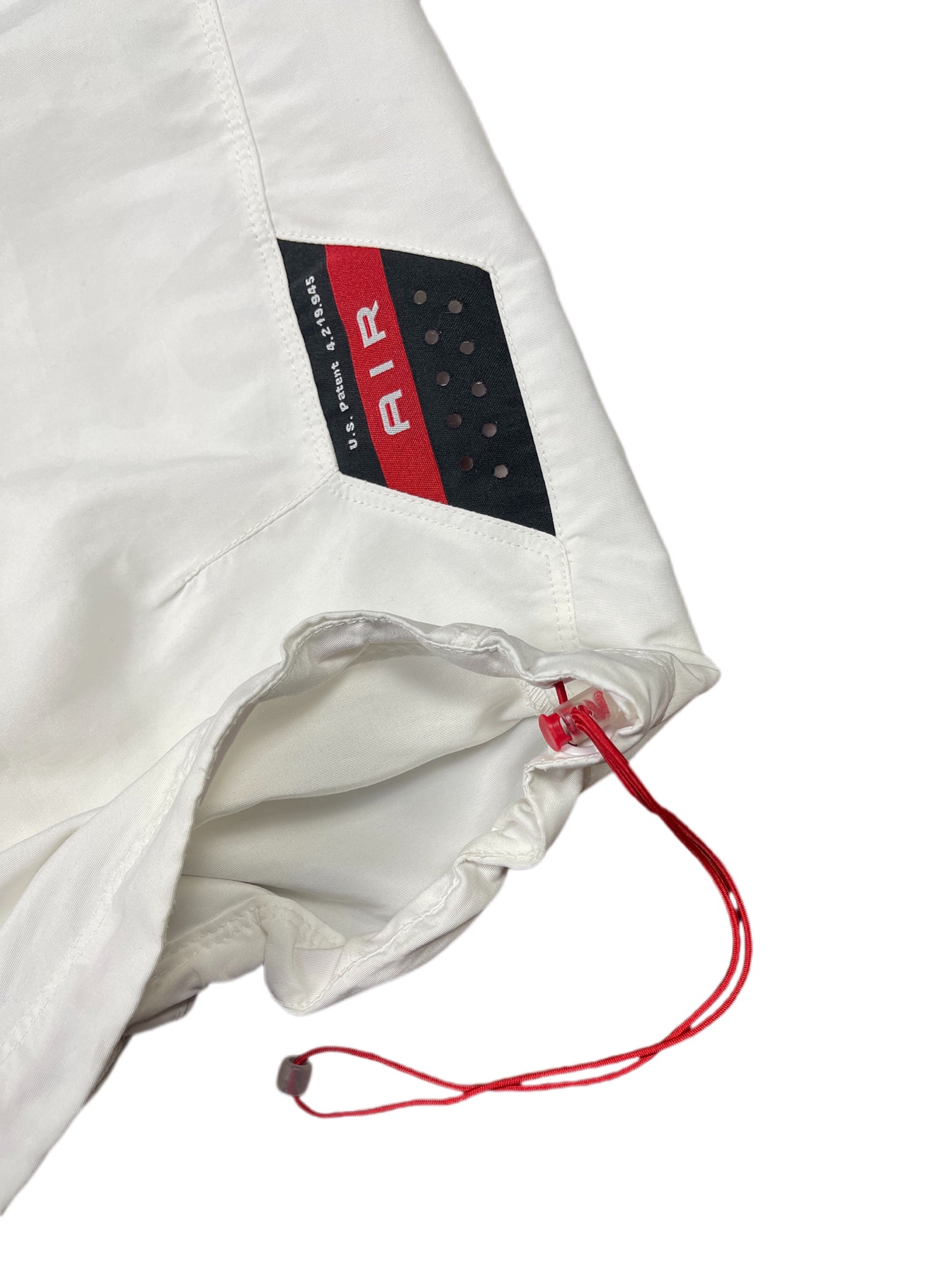Y2k 2000s Nike Air Capri Sport Pants White - L