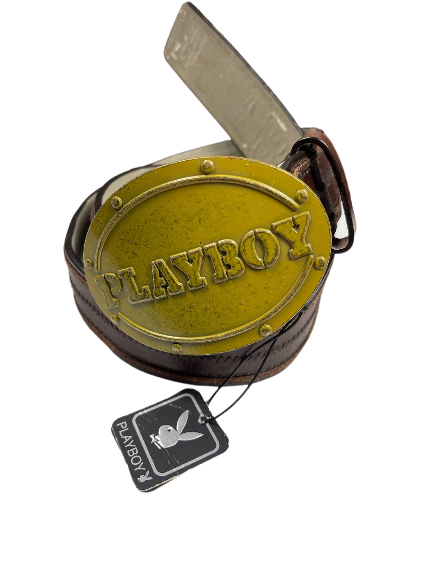 Y2k Playboy Belt Brown 2007