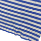 Vintage Polo Sport Ralph Lauren 1990s Polo Shirt Striped Blue Gray - XXL