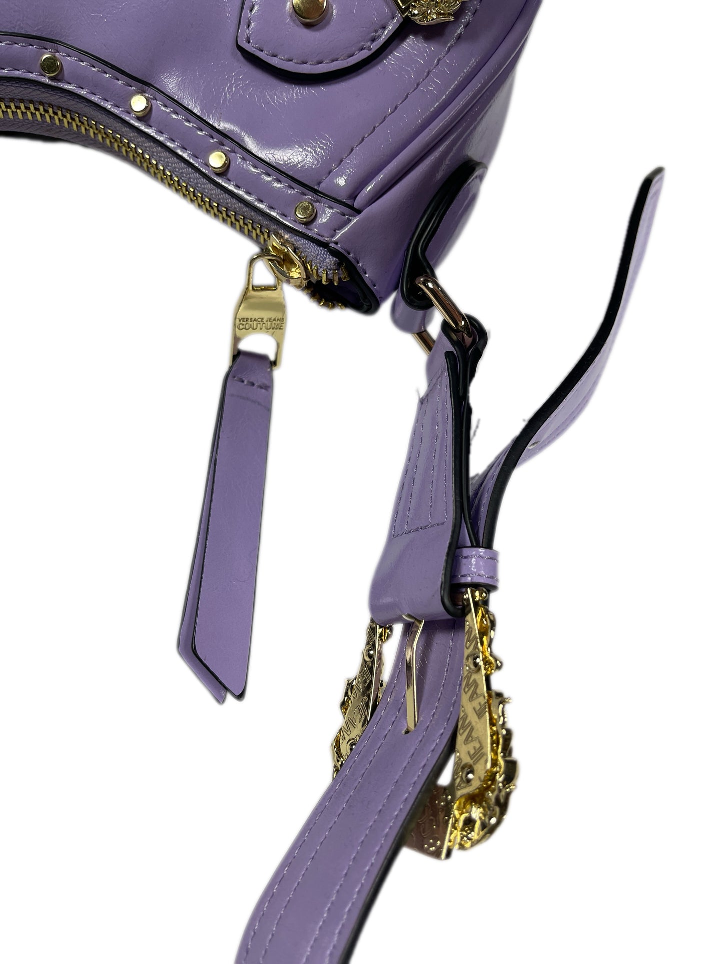 Versace Jeans Shoulder Bag Purple Lilac