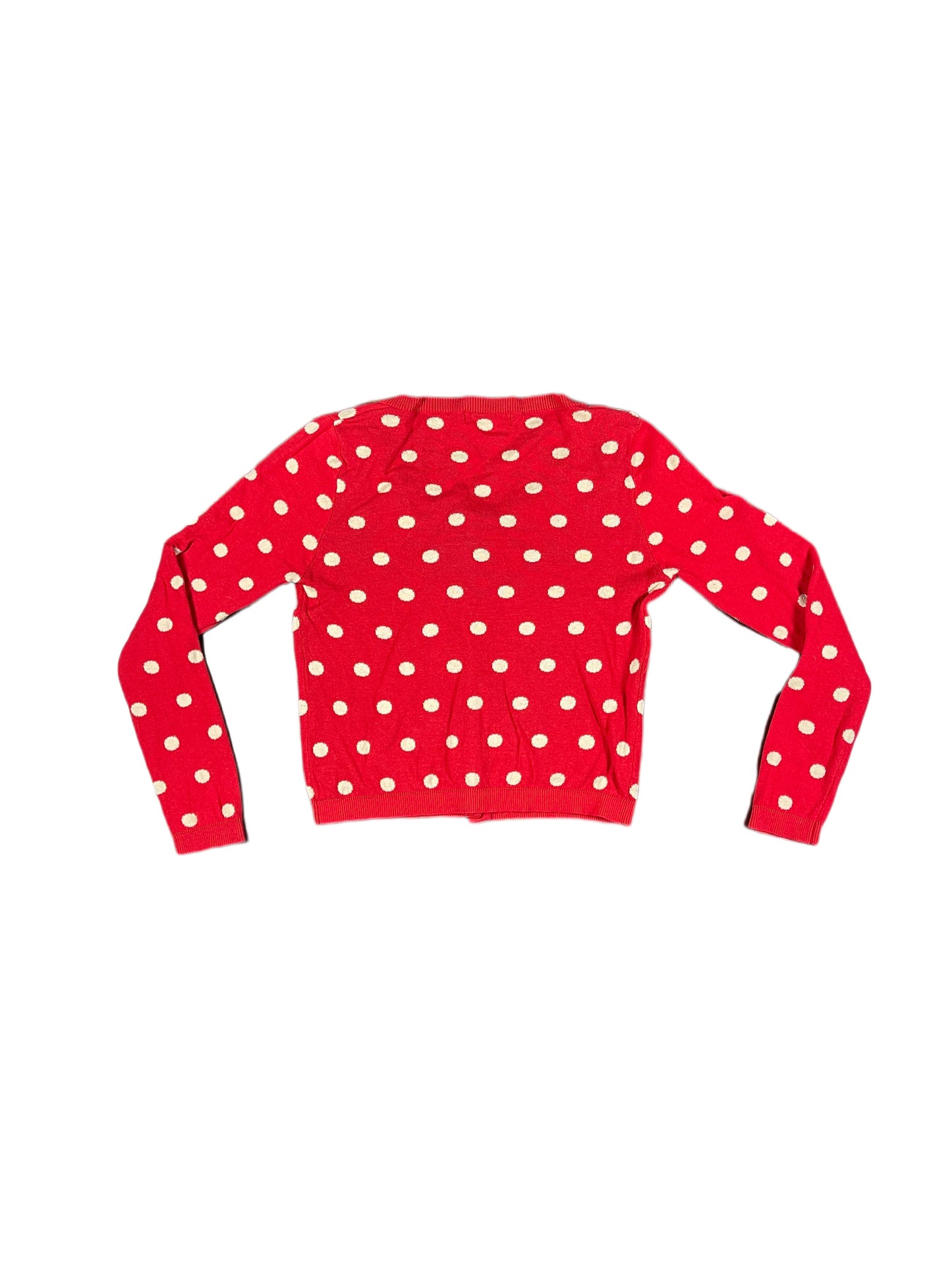 Y2k Traka Barokka Button Sweater Red - M