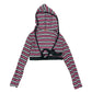 Y2k BbG Long Sleeve Top Red Black - M/L