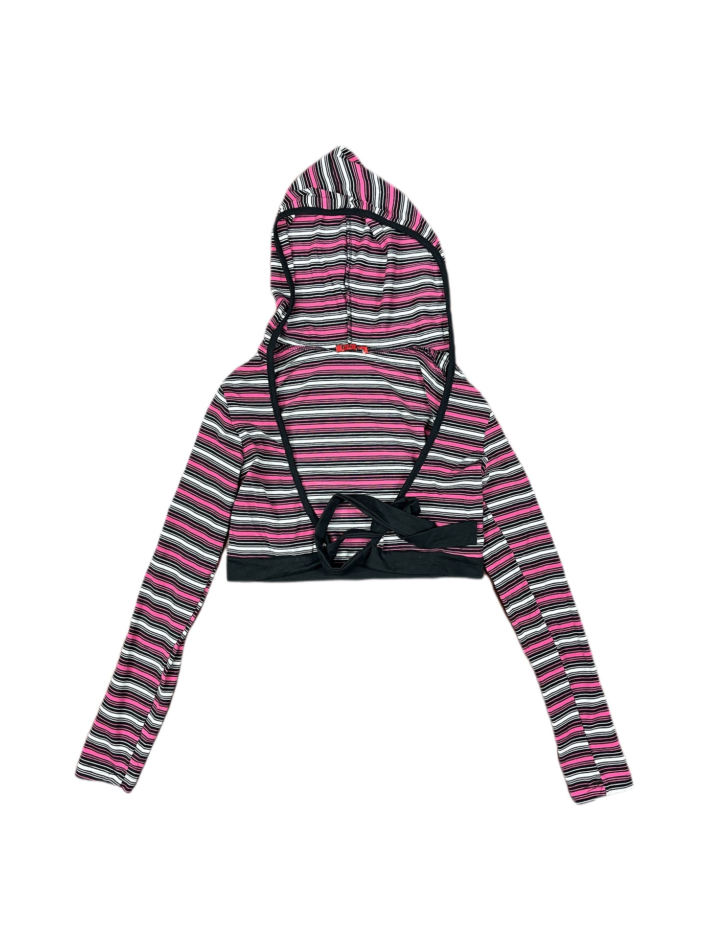 Y2k BbG Long Sleeve Top Red Black - M/L