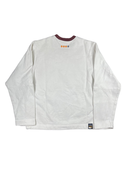 Vintage Adidas Sweatshirt White - M