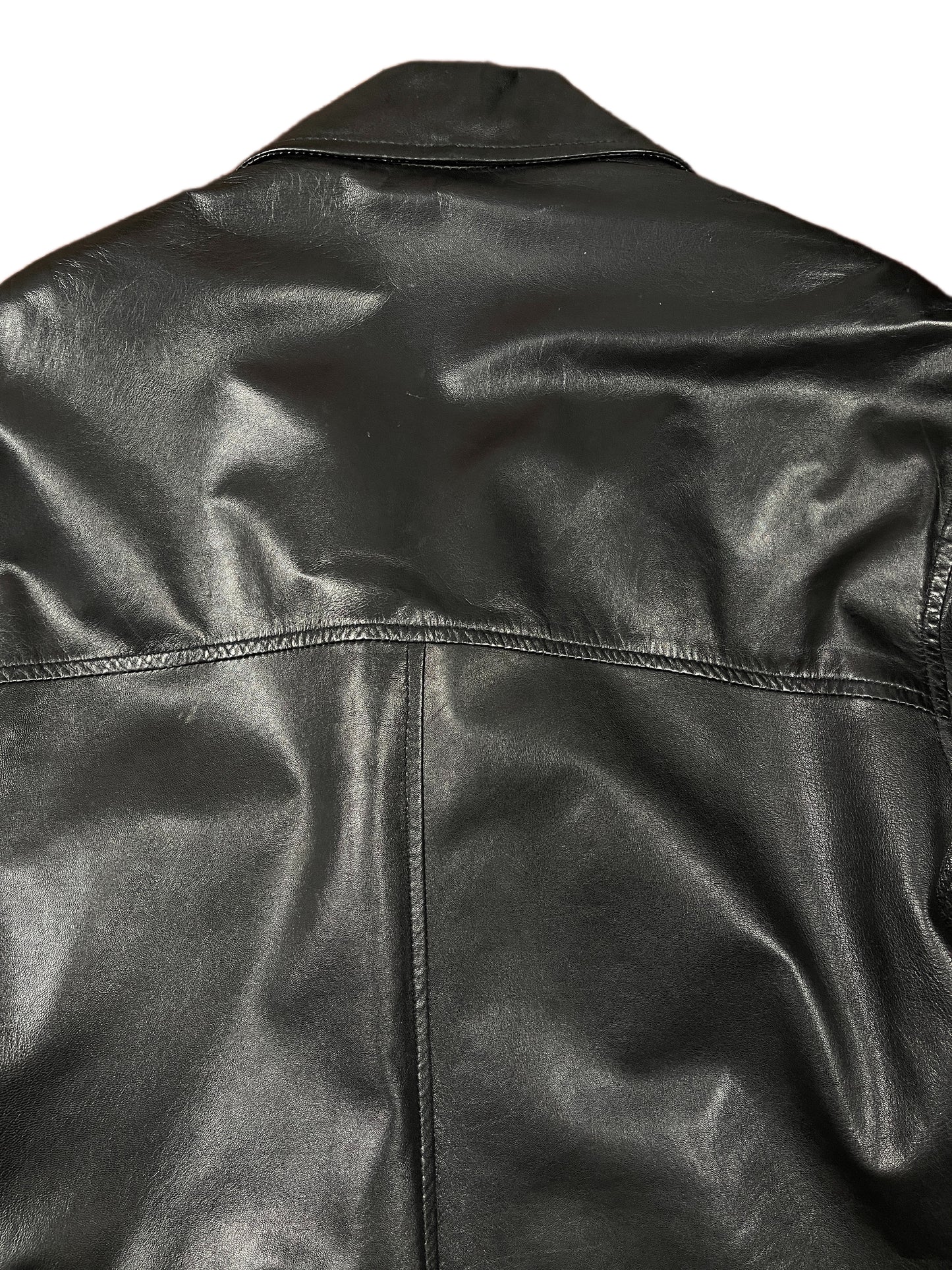 Springfield Leather Coat Black - S