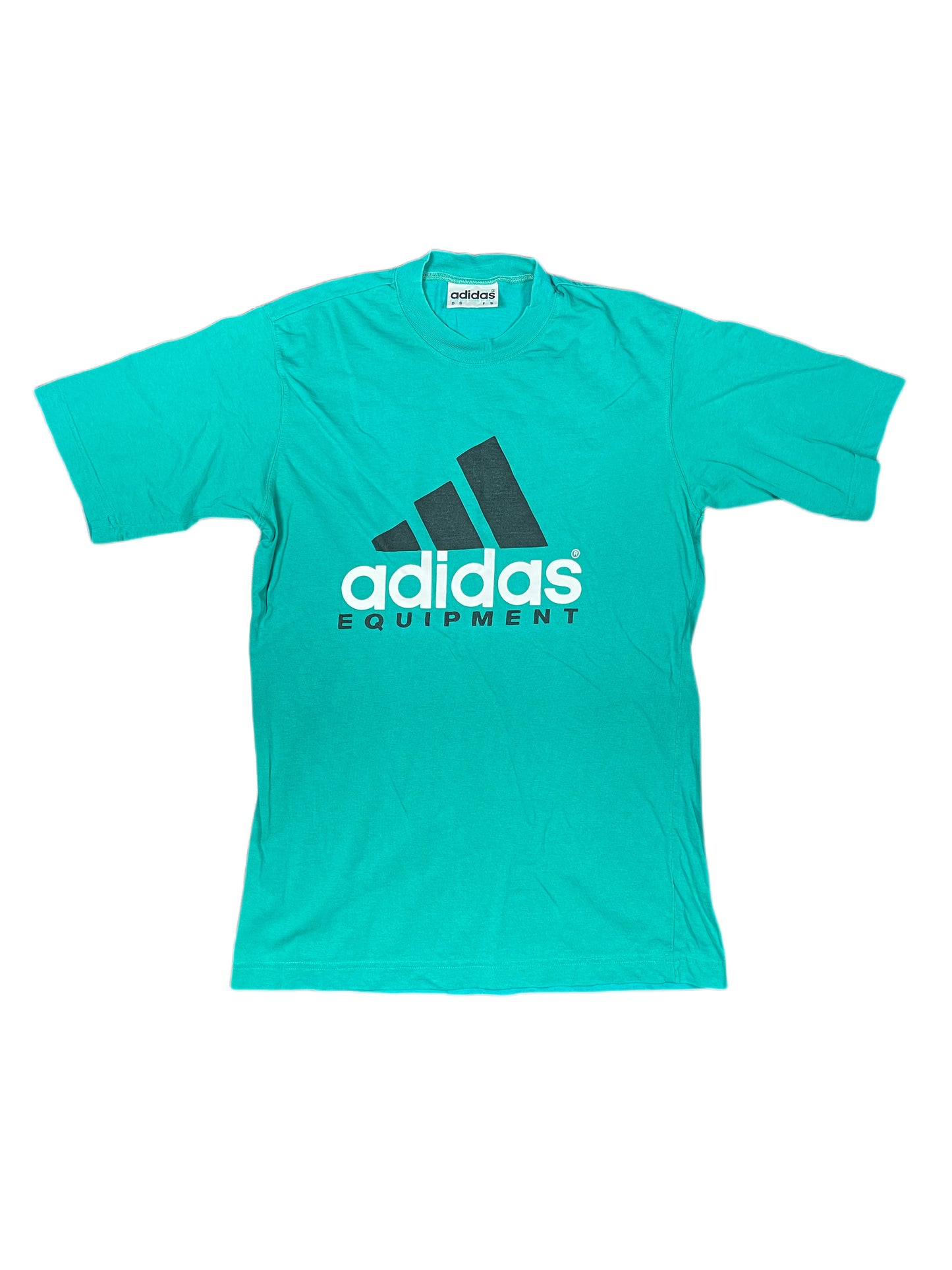 Vintage 90s Adidas Equipment T-Shirt Green - S