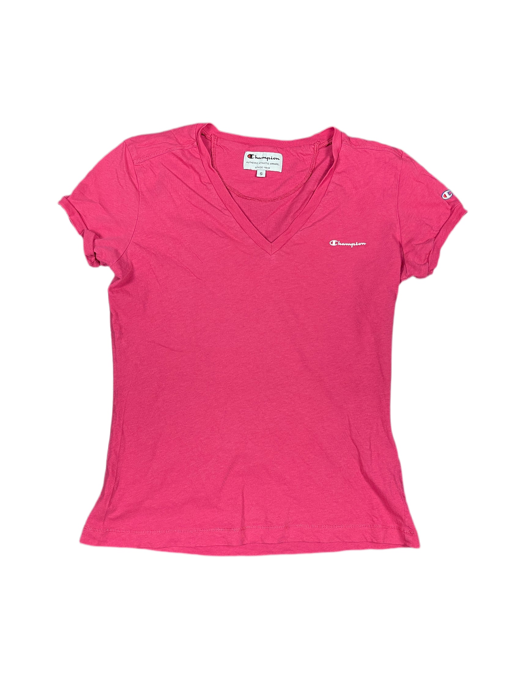 Champion Short Sleeve Top Pink - S