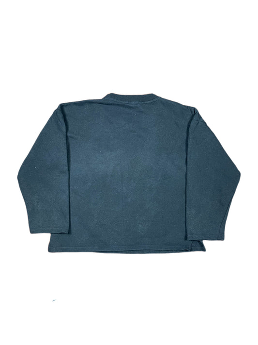 Vintage FC Barcelona University 1980s Sweatshirt Navy - XS