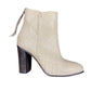 Buttero Low Cut Leather Boots Beige - 37