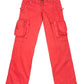 Y2k Desigual Low Waist Cargo Pants Red - M