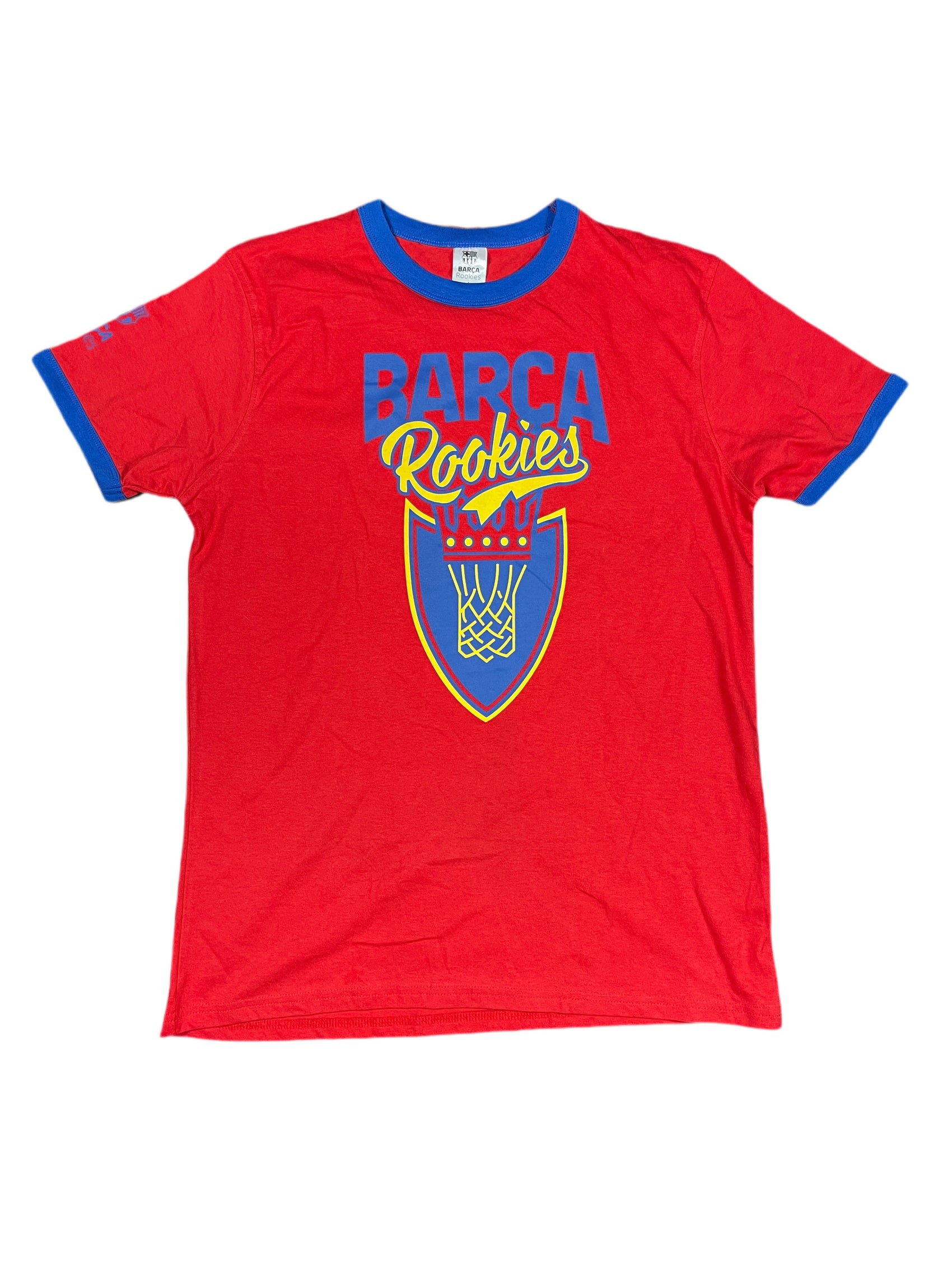 Barcelona Basketbal Rookies T-Shirt Red - L