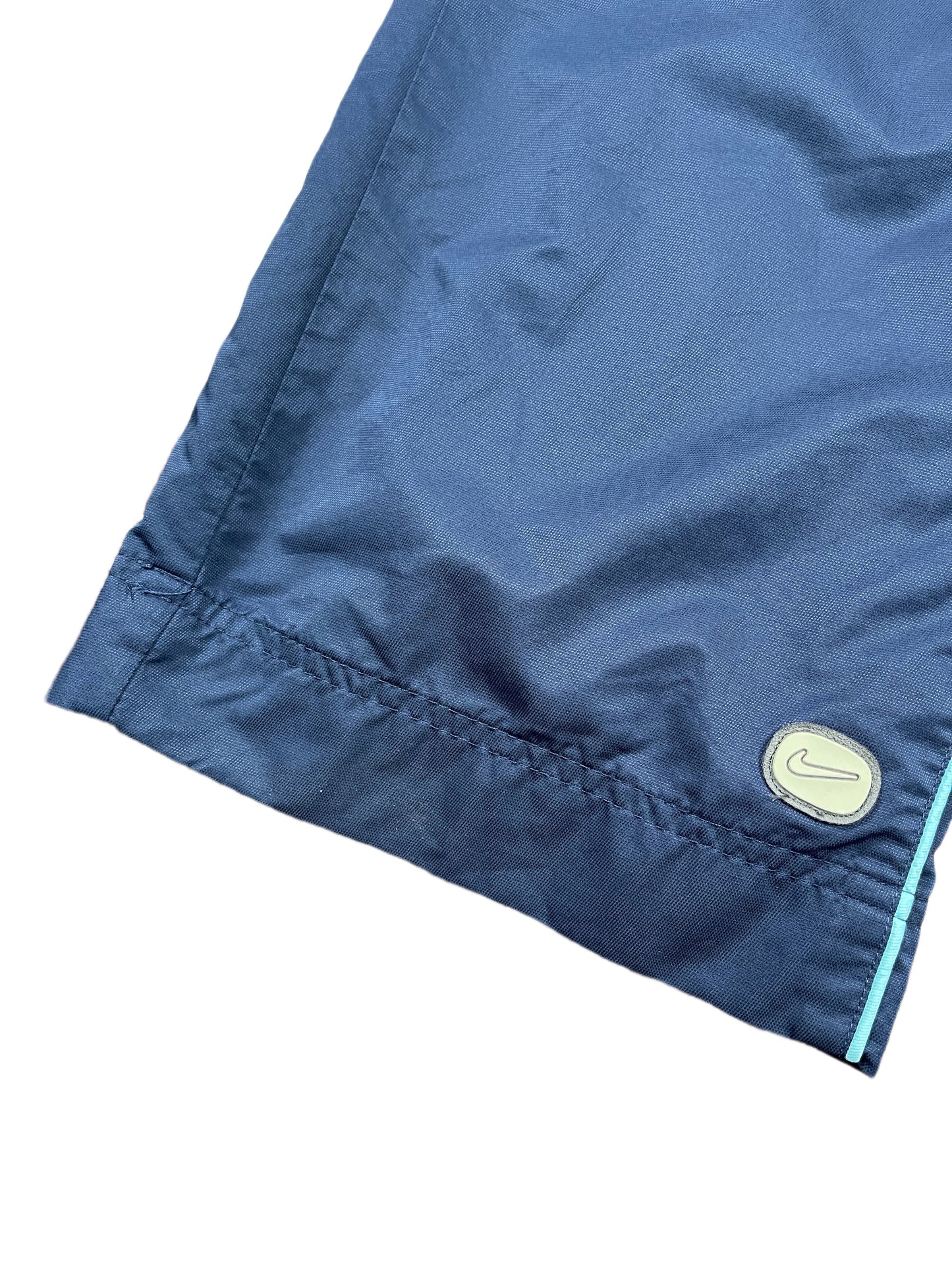 Y2k Nike Sport Pants Bootcut Blue - M