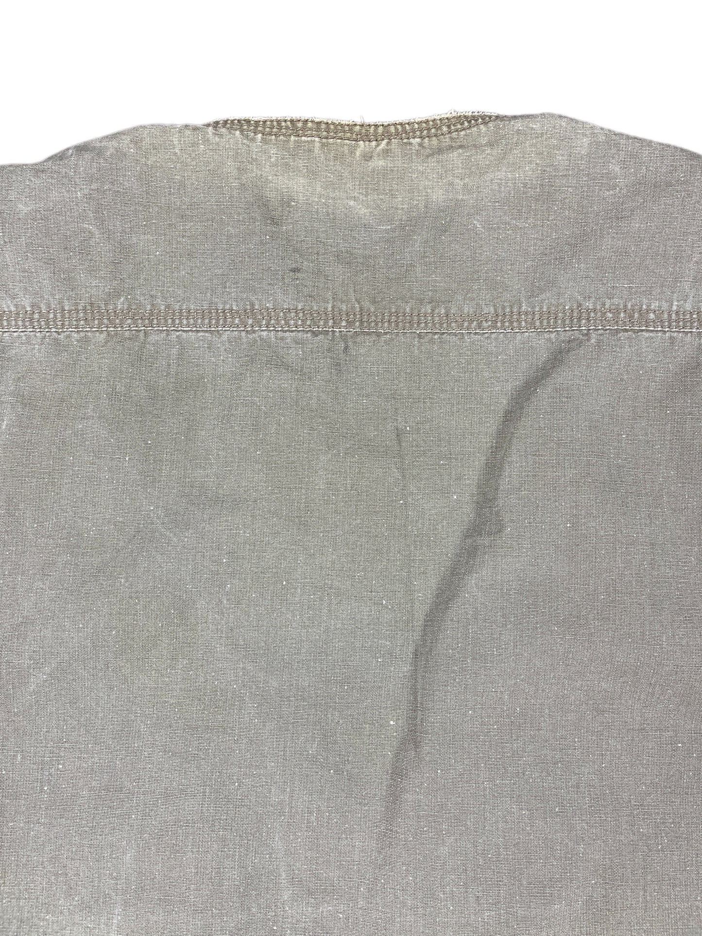 Vintage Springfield Cargo Vest Beige Gray - L