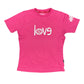 Y2k El Nino Short Sleeve Top Pink - XS