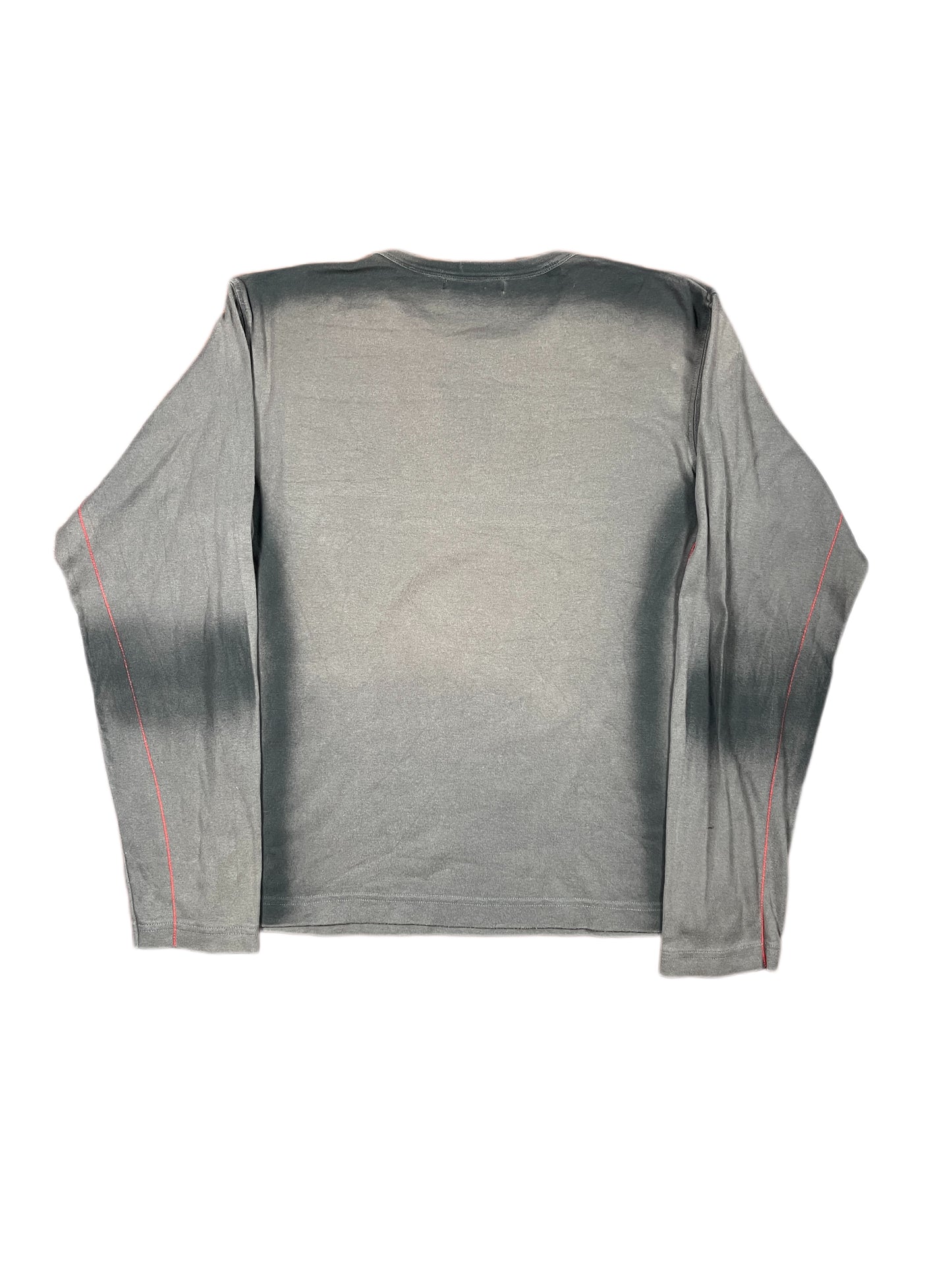 Y2k Adolfo Dominguez Longsleeve Brown Black - L